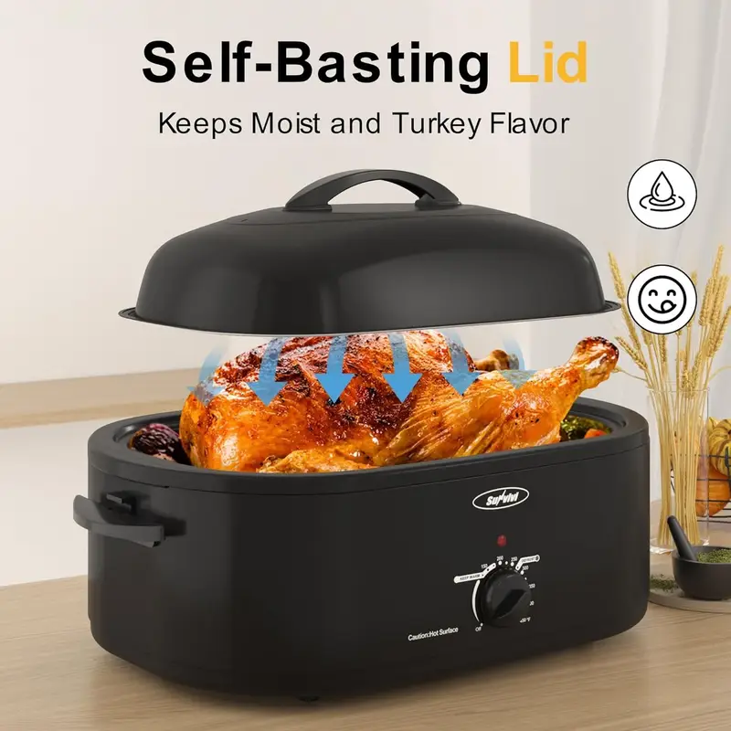 18 Quarts Roasting Oven with Rotisserie