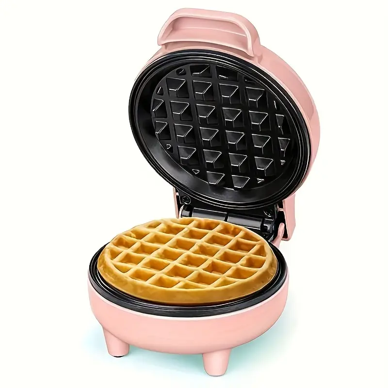 Mini Waffle Maker (550W, Non-Stick)