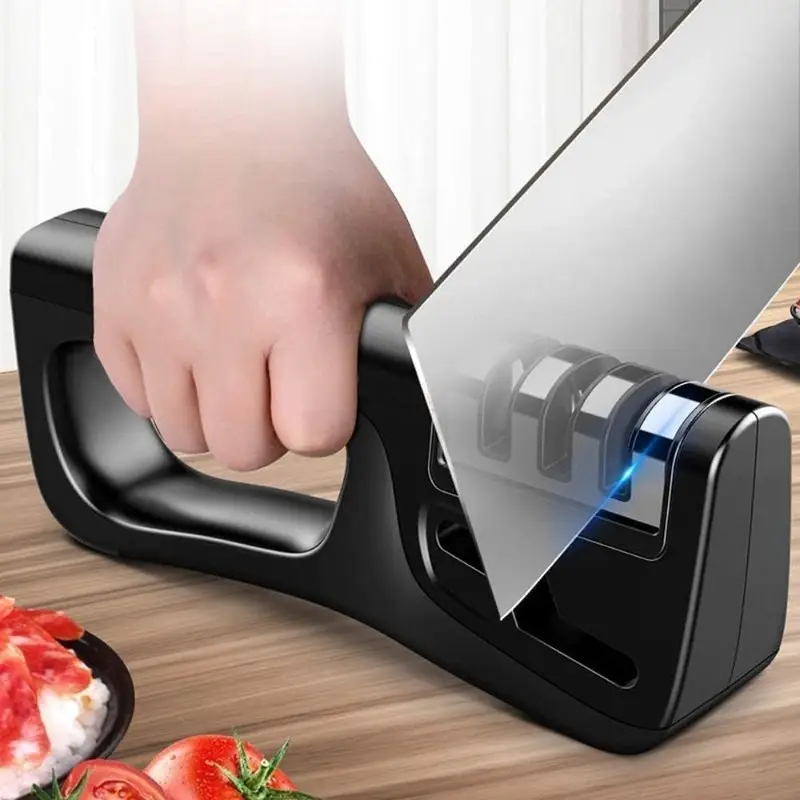 4-in-1 Manual Knife & Scissor Sharpener