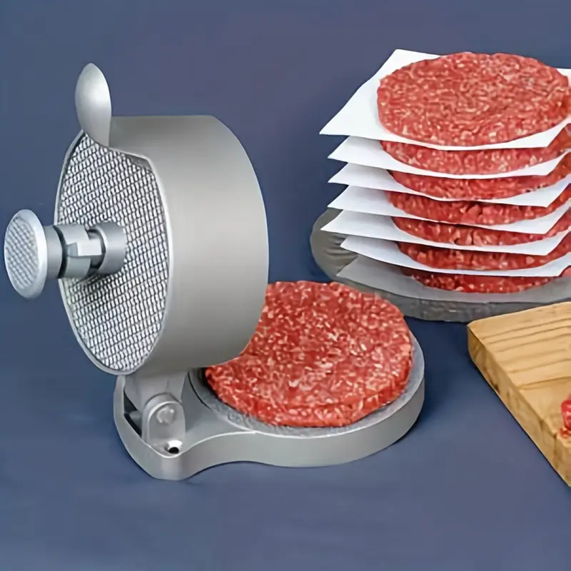 Metal Hamburger Press (4.5" Diameter)