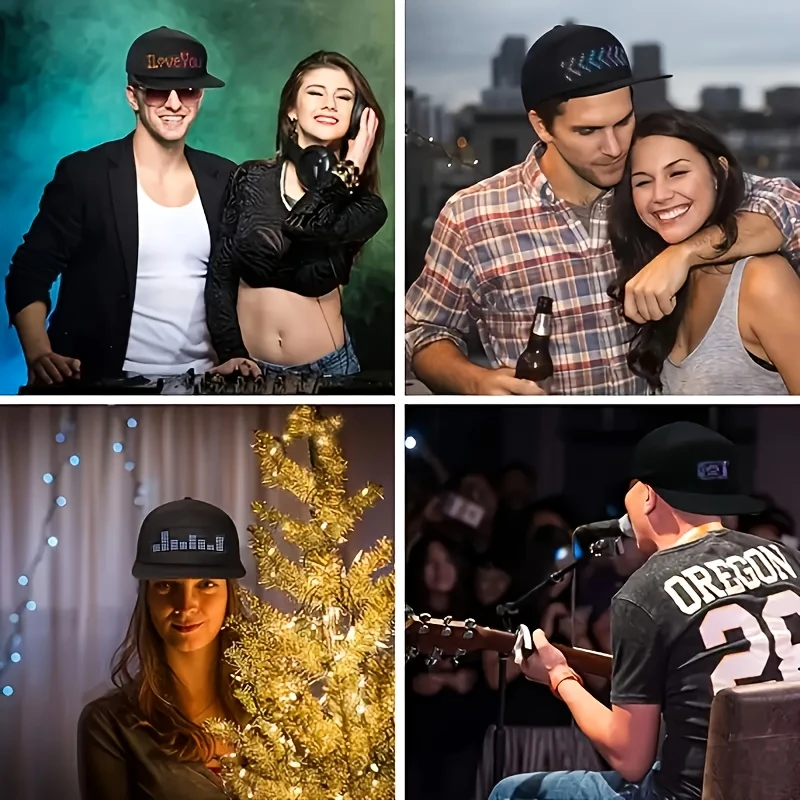 App-Controlled LED Display Cap - Image 4
