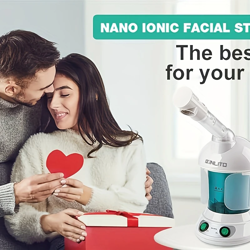 Fulog Nano Ionic Facial Steamer – Deep Cleansing Spa with 360° Arm - Image 4